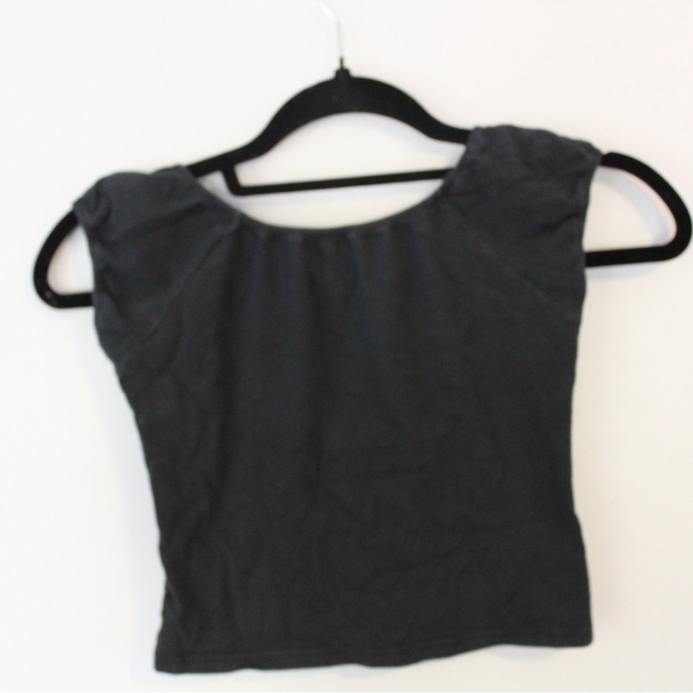 PacSun Charcoal Crop Top